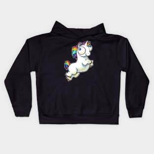 Derp Unicorn Kids Hoodie